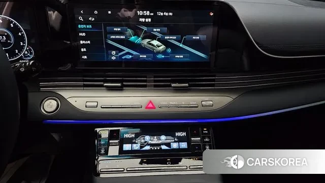 Hyundai The New Grandeur IG 2020 Синий из Кореи, фото 6