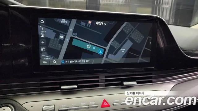 Hyundai The New Grandeur IG Hybrid 2021 Черный из Кореи, фото 6