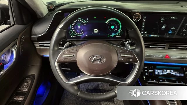 Hyundai The New Grandeur IG Hybrid 2020 Серый из Кореи, фото 6