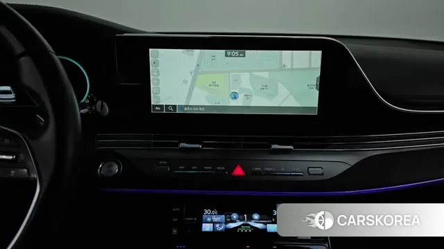 Hyundai The New Grandeur IG Hybrid 2021 Черный из Кореи, фото 6