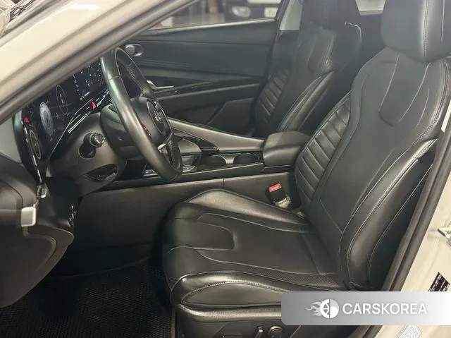 Hyundai Avante Hybrid (CN7) 2022 Серебристо-серый из Кореи, фото 6