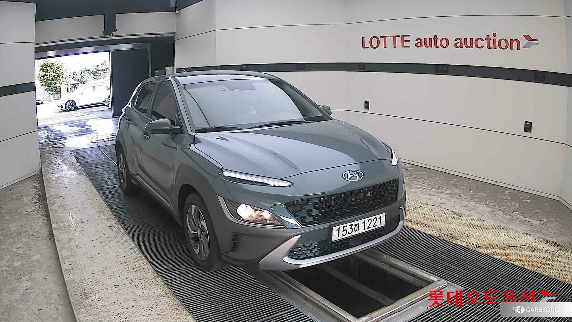 Hyundai Kona Hybrid 2021 Jungle Green Pearl из Кореи, фото 6