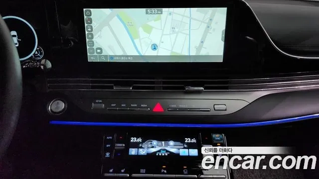 Hyundai The New Grandeur IG 2021 Серый из Кореи, фото 6