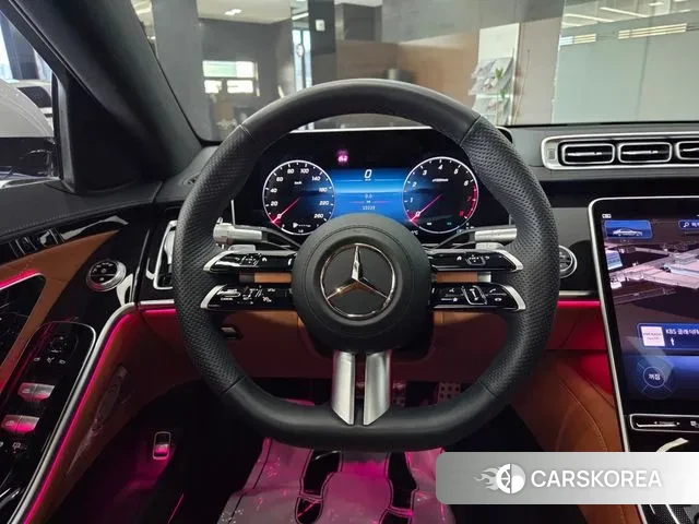 Mercedes-Benz S-Class W223 2024 Жемчужный цвет из Кореи, фото 6