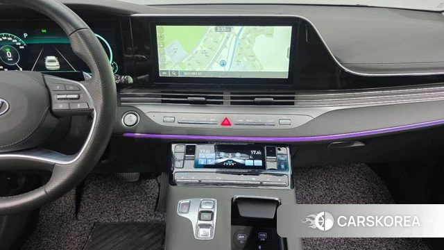 Hyundai The New Grandeur IG Hybrid 2021 Синий из Кореи, фото 6