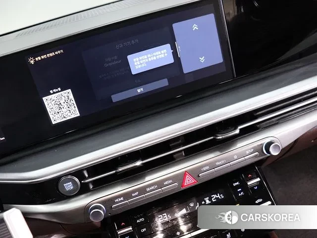 Hyundai Grandeur (GN7) 2023 Черный из Кореи, фото 6