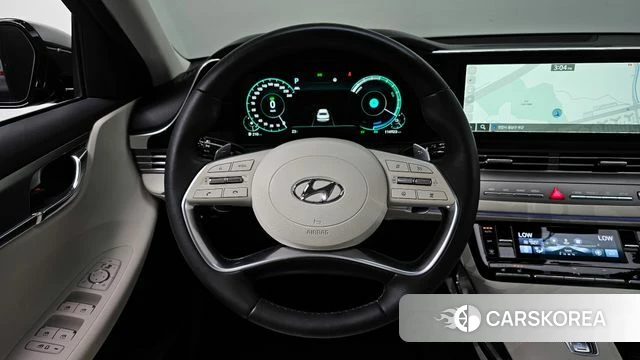 Hyundai The New Grandeur IG Hybrid 2022 Черный из Кореи, фото 6
