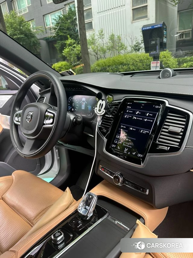 Volvo XC90 second Generation 2022 Белый из Кореи, фото 6