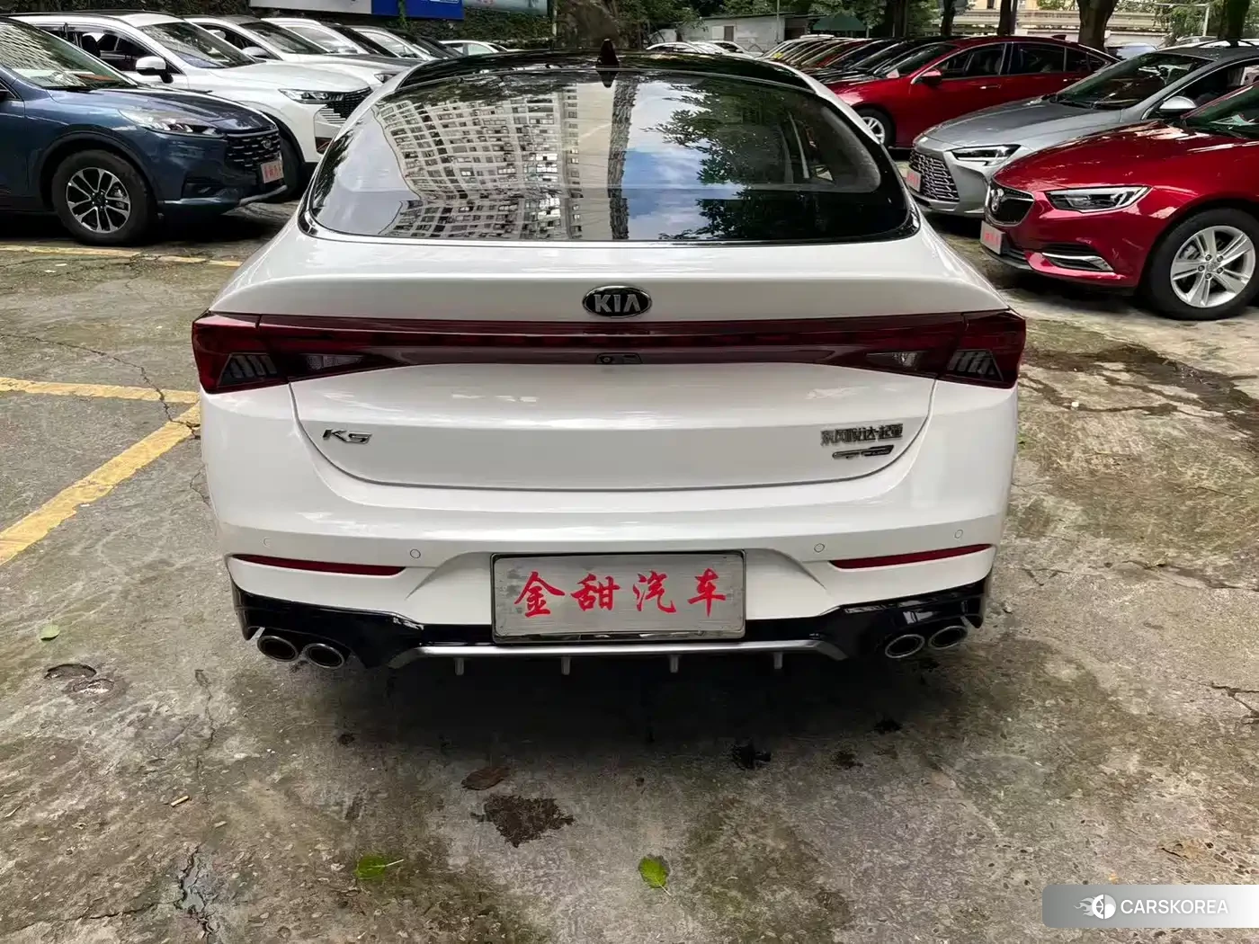 Kia K5 2021 Белый из Китая, фото 6