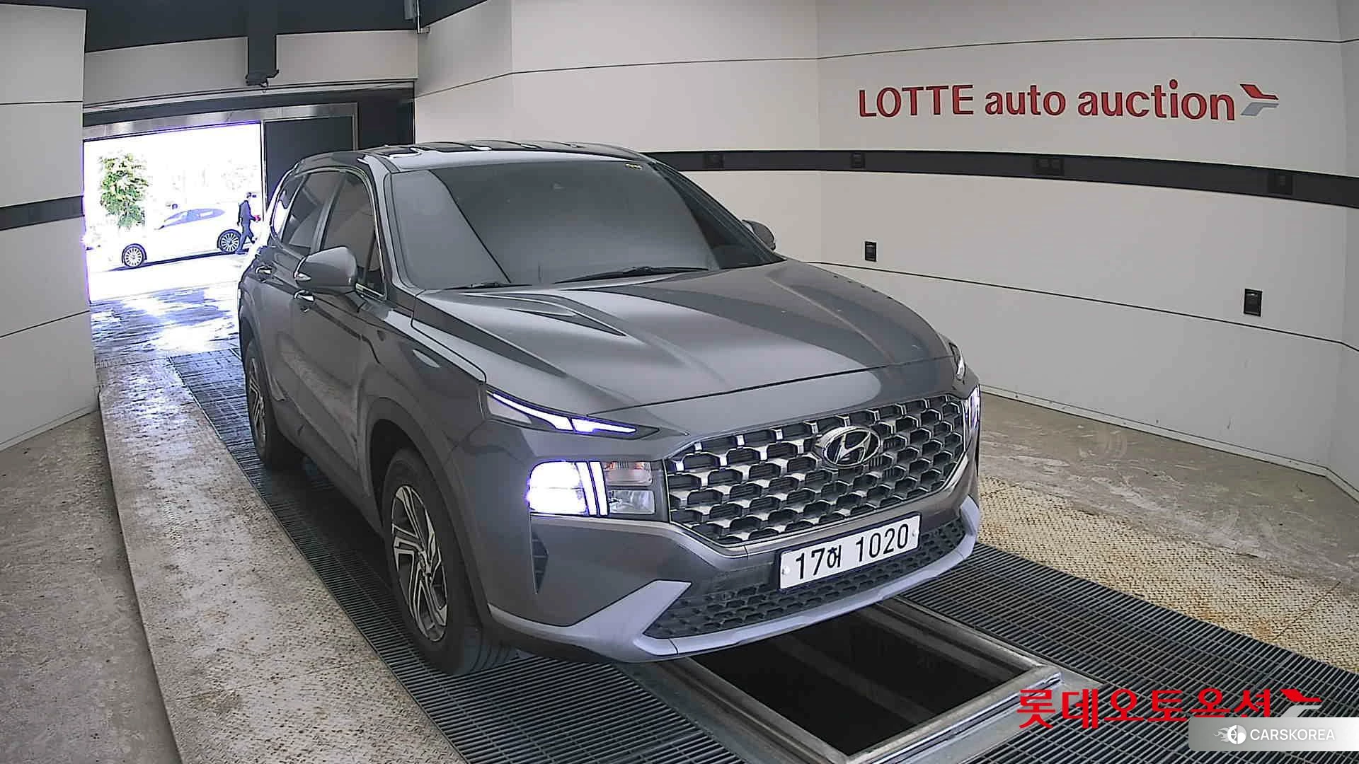Hyundai Santa Fe 2022 Magnetic Grey Metallic из Кореи, фото 6
