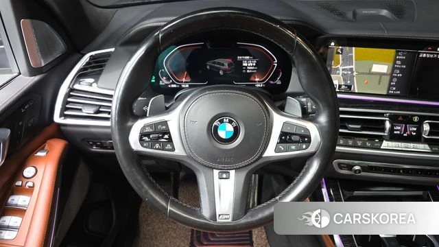 BMW X7 (G07) 2021 Синий из Кореи, фото 6