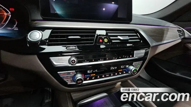 BMW 5 Series (G30) 2020 Синий из Кореи, фото 6