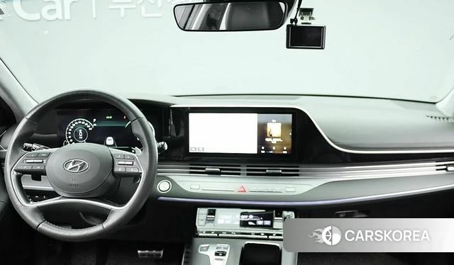 Hyundai The New Grandeur IG Hybrid 2020 Серый из Кореи, фото 6