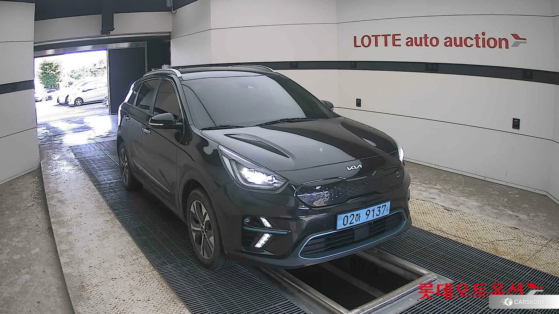 Kia Niro EV 2022 Aurora Black Pearl из Кореи, фото 6