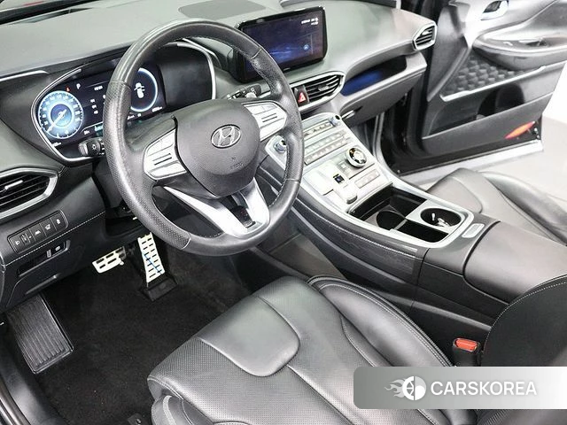 Hyundai The New Santa Fe 2023 Черный из Кореи, фото 6