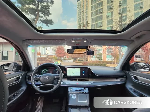 Hyundai The New Grandeur IG Hybrid 2022 Черный из Кореи, фото 6