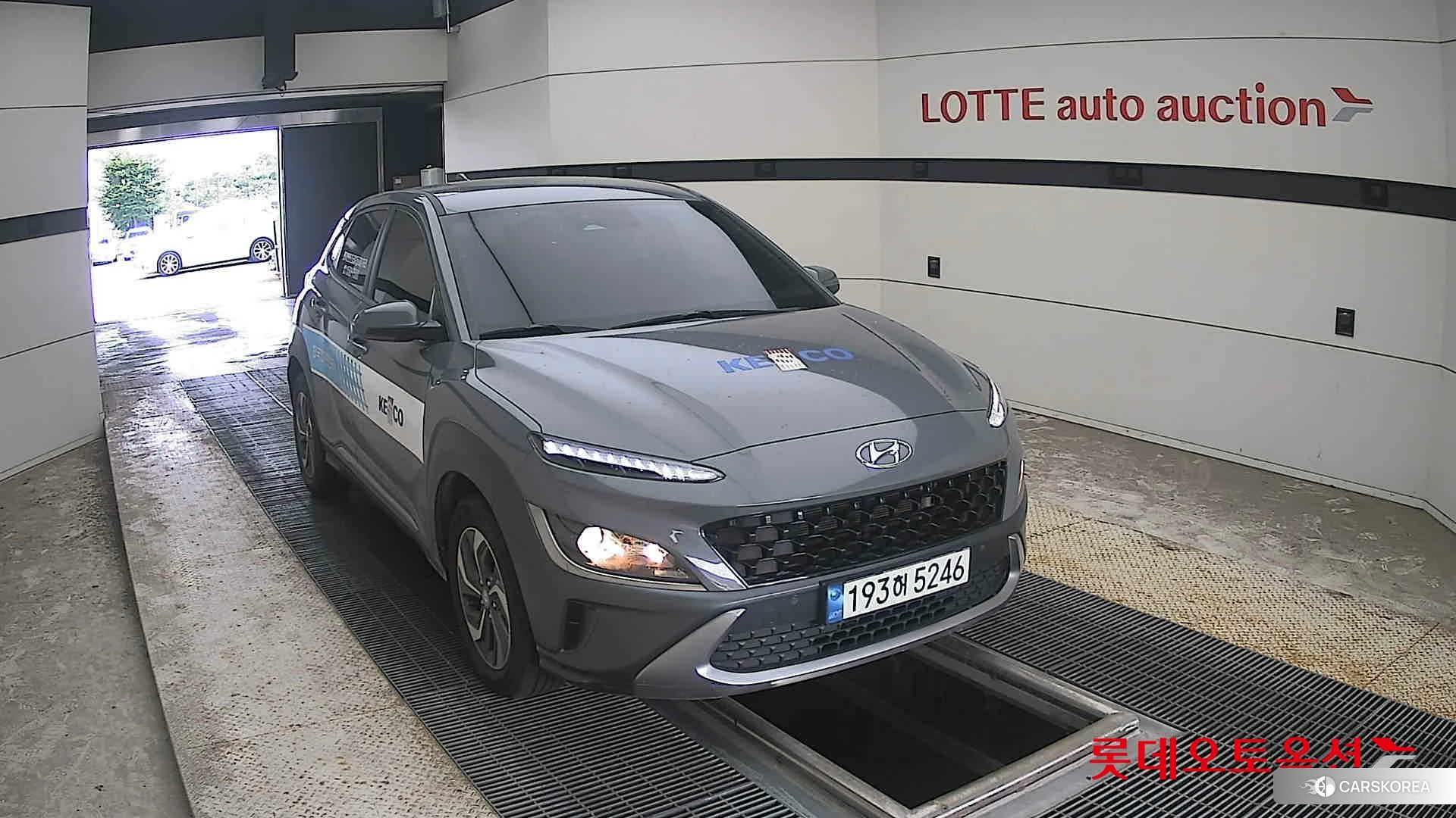 Hyundai Kona Hybrid 2023 Galactic Grey Metallic из Кореи, фото 6