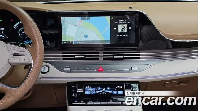 Hyundai The New Grandeur IG Hybrid 2022 Белый из Кореи, фото 6