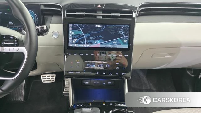 Hyundai Tucson Hybrid (NX4) 2021 Серый из Кореи, фото 6