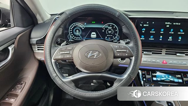 Hyundai The New Grandeur IG 2021 Серый из Кореи, фото 6