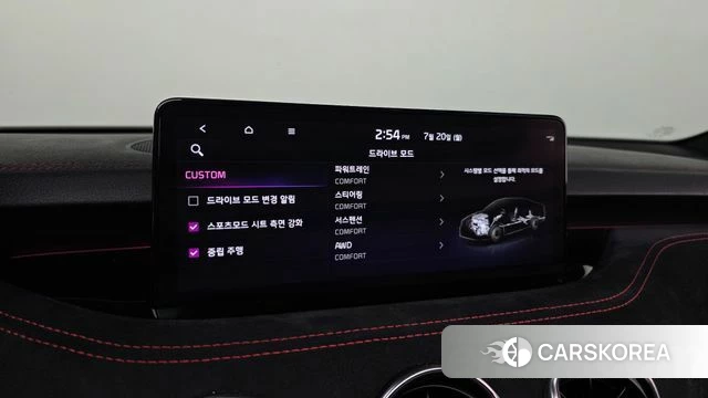 Kia Stinger Meister 2022 Черный из Кореи, фото 6