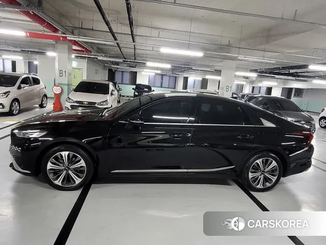 Kia K8 Hybrid 2024 Черный из Кореи, фото 6