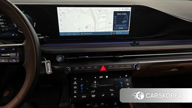 Hyundai Grandeur Hybrid (GN7) 2023 Черный из Кореи, фото 6