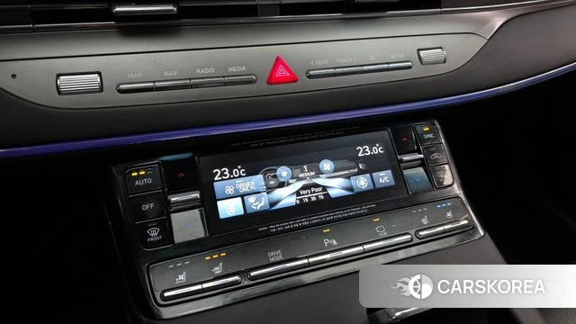 Hyundai The New Grandeur IG Hybrid 2021 Черный из Кореи, фото 6