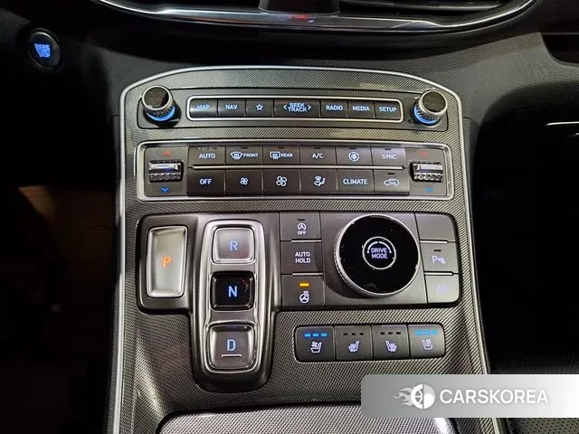 Hyundai The New Santa Fe 2023 Черный из Кореи, фото 6