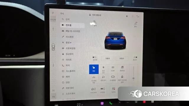Tesla Model X 2023 Синий из Кореи, фото 6