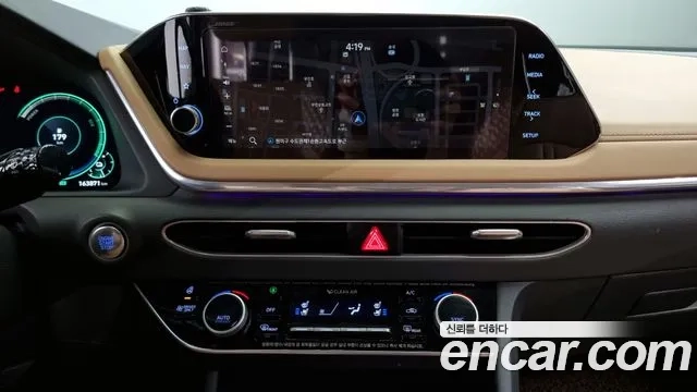 Hyundai Sonata Hybrid (DN8) 2019 Синий из Кореи, фото 6