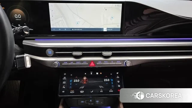 Hyundai Grandeur Hybrid (GN7) 2023 Черный из Кореи, фото 6