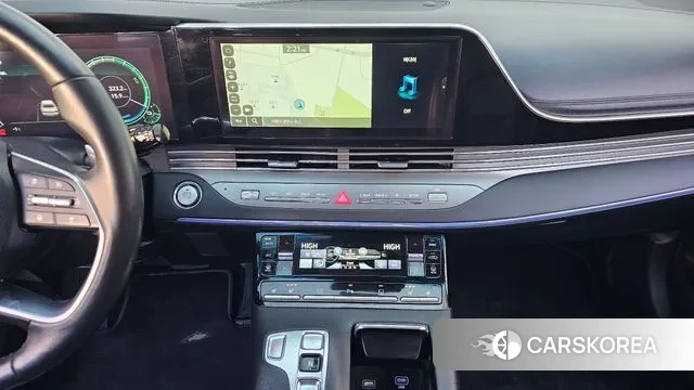 Hyundai The New Grandeur IG Hybrid 2022 Серый из Кореи, фото 6