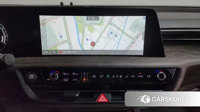 Kia K8 Hybrid 2022 Синий из Кореи, фото 6