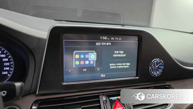 Hyundai Grandeur IG Hybrid 2019 Белый из Кореи, фото 6