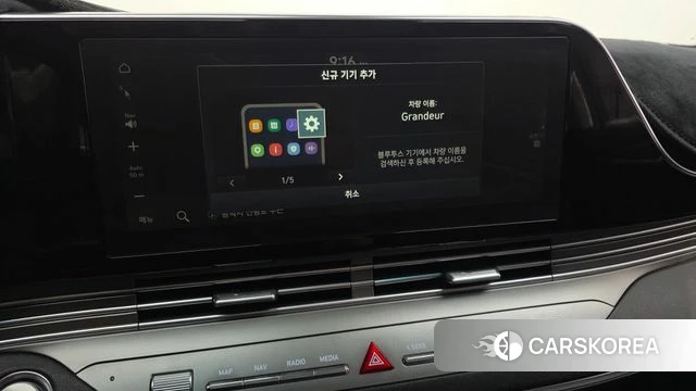 Hyundai The New Grandeur IG 2020 Черный из Кореи, фото 6