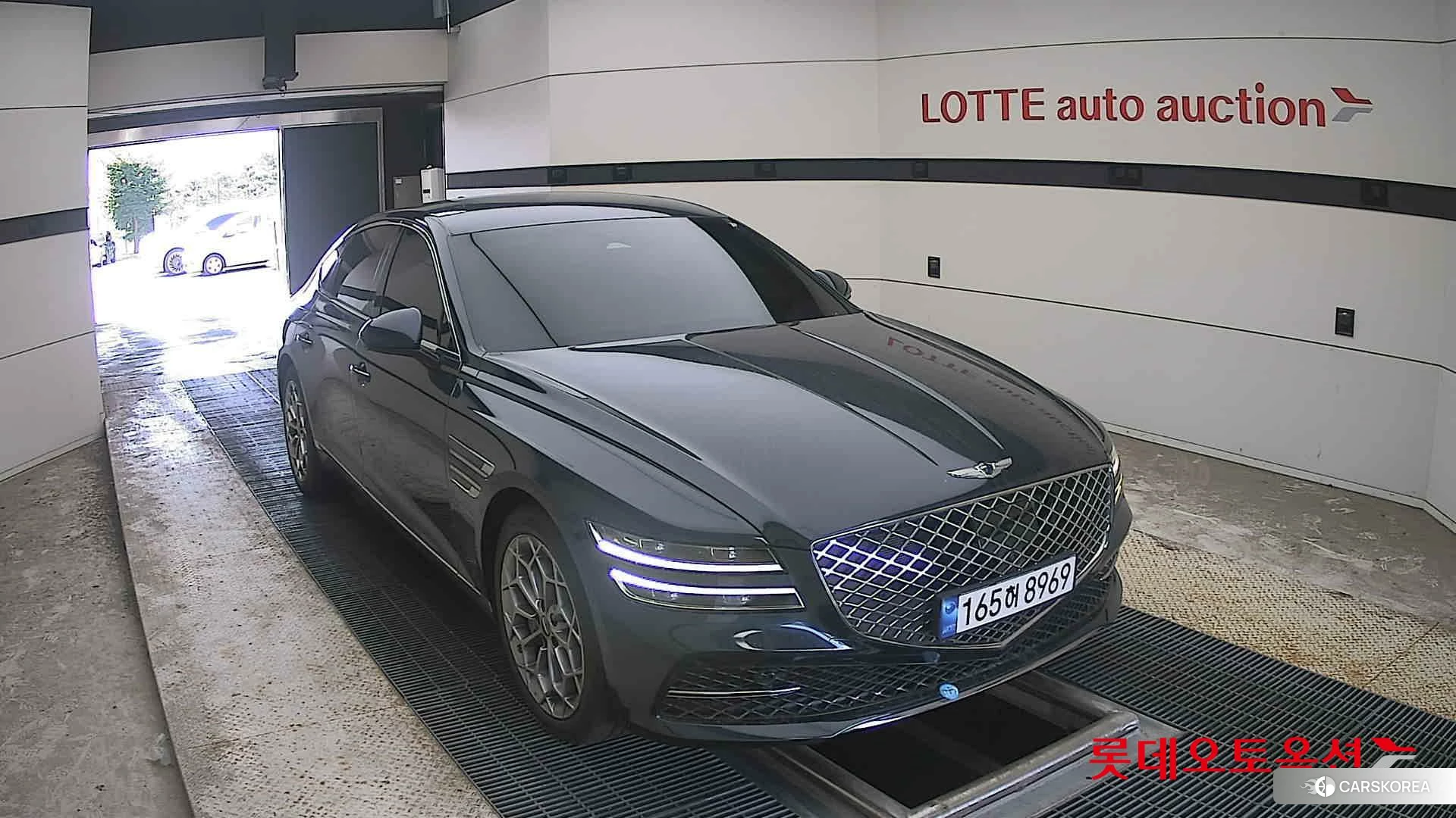 Hyundai G80 2022 Tasman Blue из Кореи, фото 6