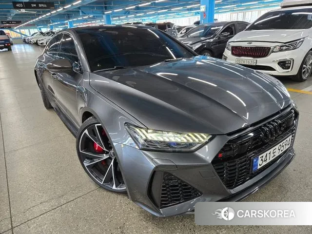 Audi RS7 (4K) 2021 Серый из Кореи, фото 6