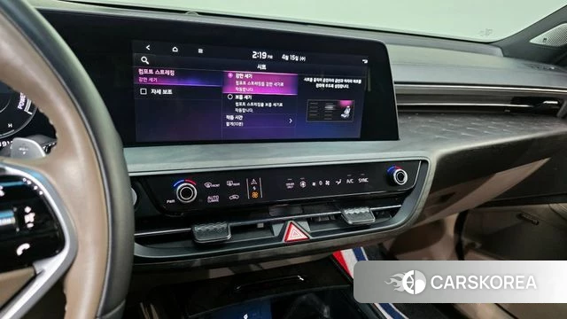 Kia K8 Hybrid 2021 Черный из Кореи, фото 6