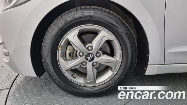 Hyundai Avante AD 2018 Серебряный из Кореи, фото 6