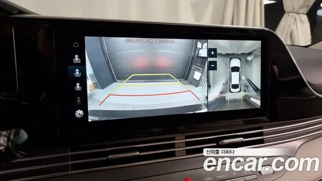 Hyundai The New Grandeur IG Hybrid 2021 Синий из Кореи, фото 6