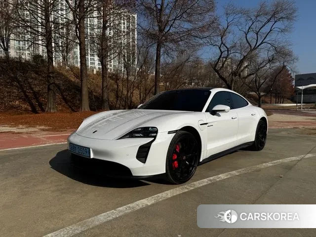 Porsche Taycan 2023 Белый из Кореи, фото 6