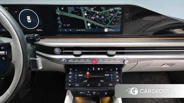 Hyundai Grandeur (GN7) 2023 Небесно-голубой из Кореи, фото 6