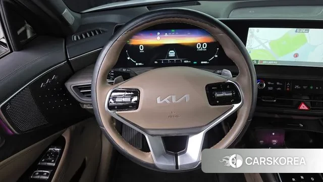 Kia K8 Hybrid 2023 Белый из Кореи, фото 6