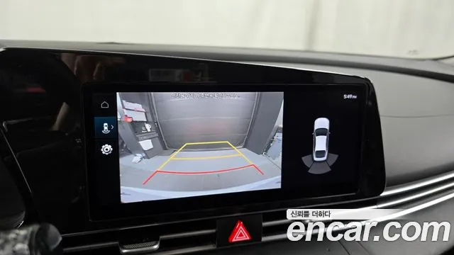 Hyundai Avante Hybrid (CN7) 2021 Белый из Кореи, фото 6