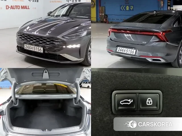 Kia K8 Hybrid 2023 Серый из Кореи, фото 6