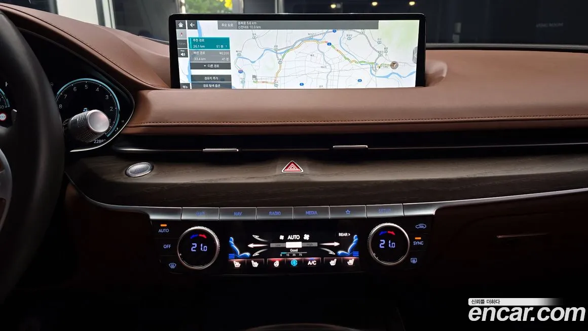 Genesis G80 (RG3) 2022 Синий из Кореи, фото 6