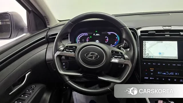 Hyundai Tucson Hybrid (NX4) 2021 Белый из Кореи, фото 6