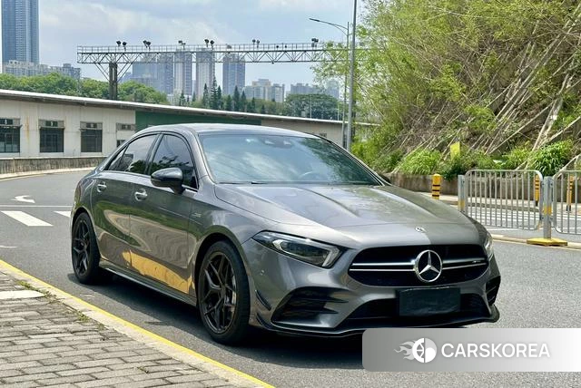 Mercedes-Benz Class A AMG 2023 Серебристо-серый из Китая, фото 6