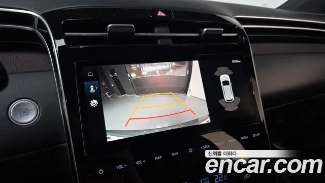 Hyundai Tucson Hybrid (NX4) 2021 Зеленый из Кореи, фото 6